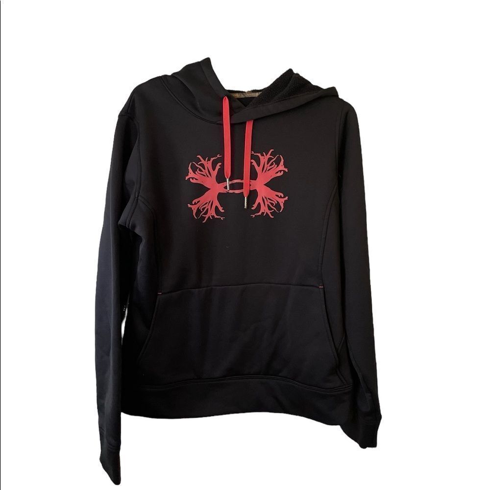Under Armour Deer hoodie pullover sweatshirt size medium